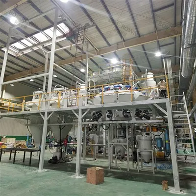 System Bwydo Ganolog Cymysgu PVC Awtomatig